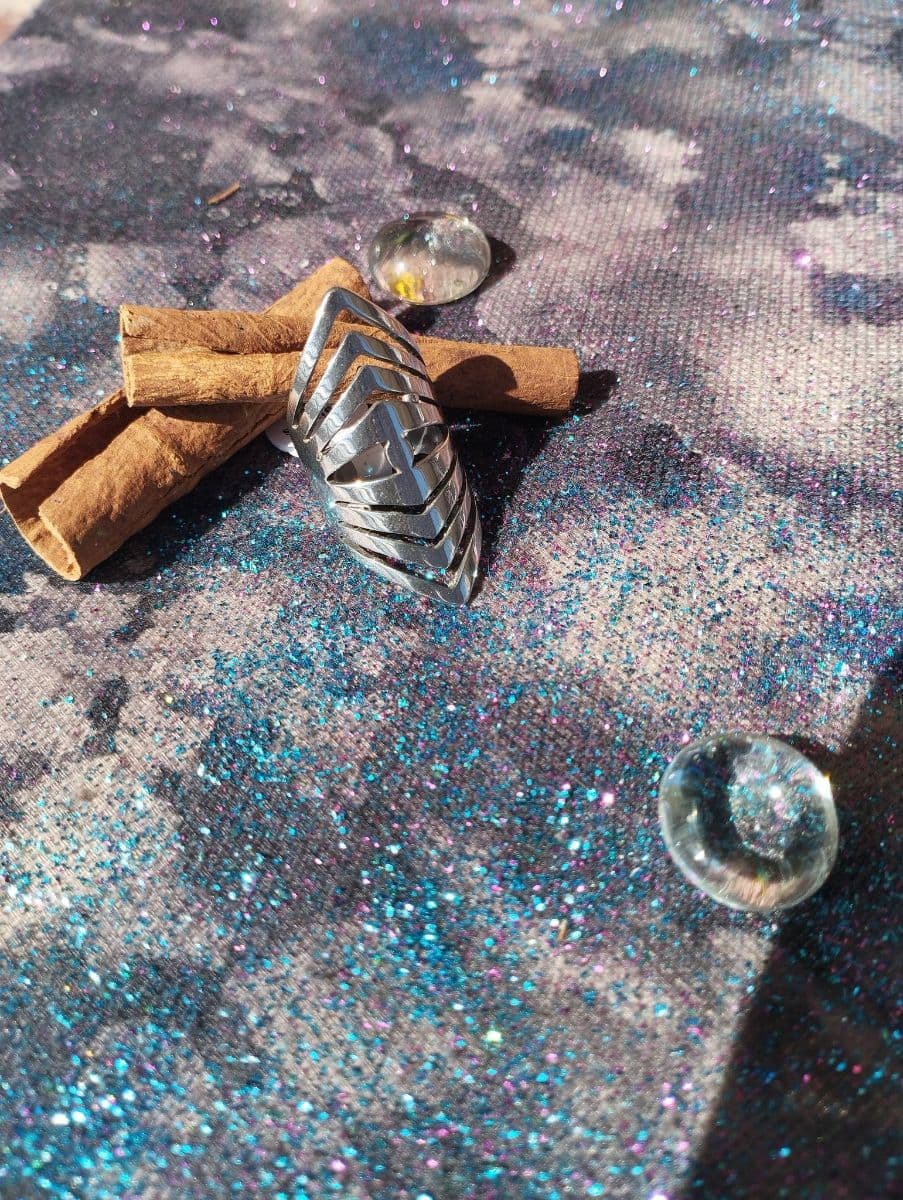 Bague en acier inoxydable (taille 17)