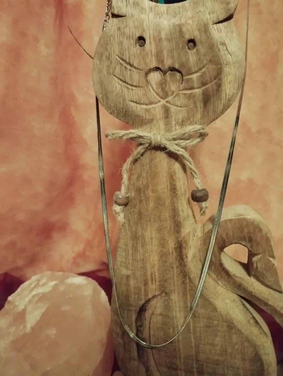 Chaîne fine et plate en acier inoxydable. - Image 1